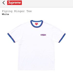 Supreme Piping Ringer Tee